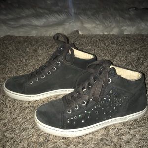 Brown with rhinestones Ugg shoes